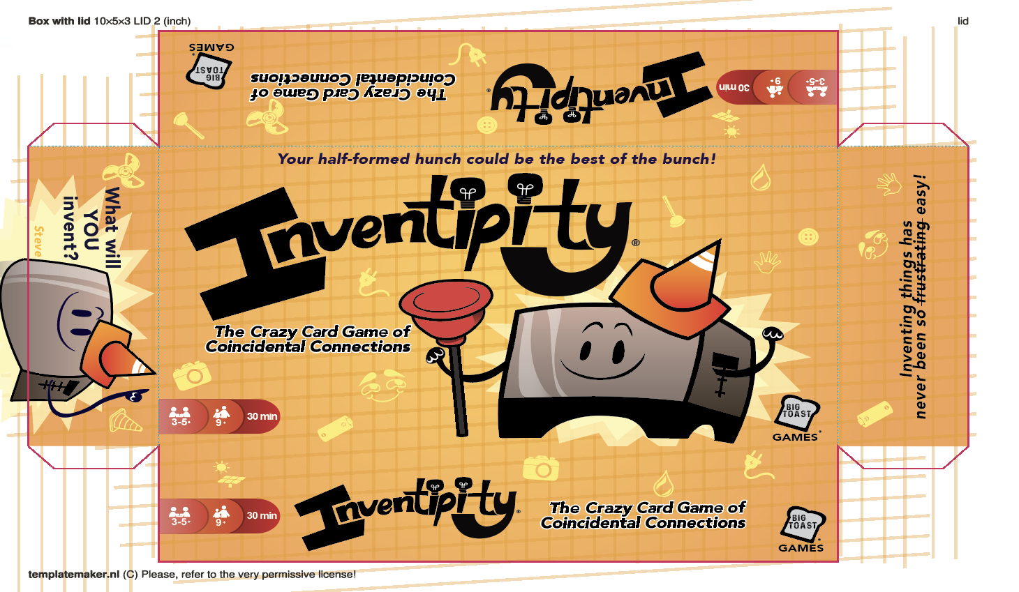 Inventipity layout page