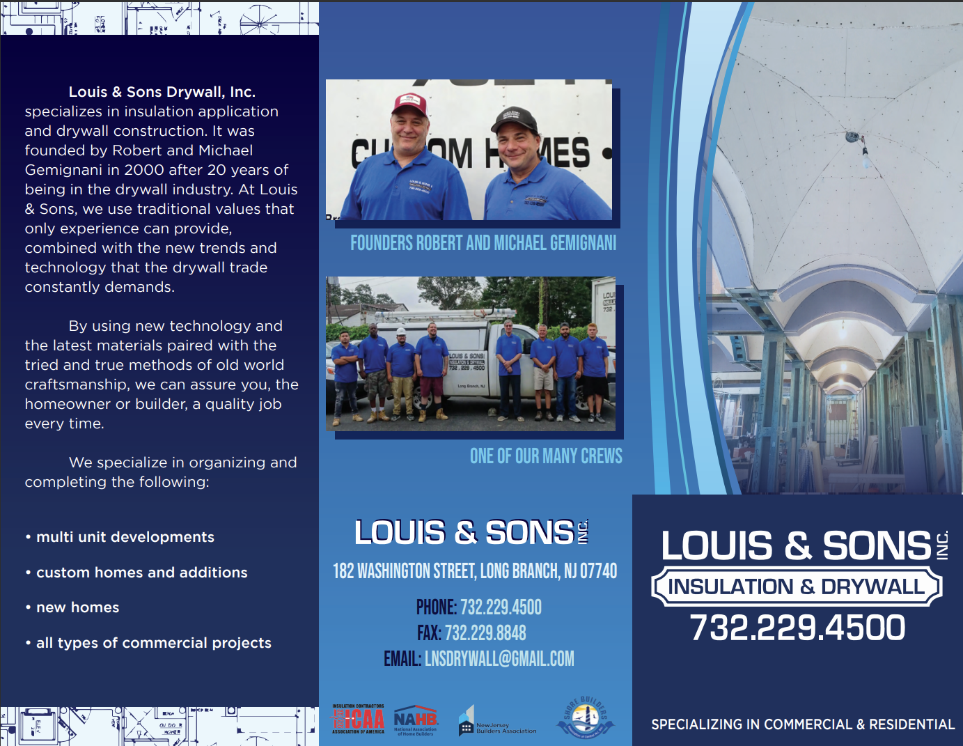 Louis & Sons brochure