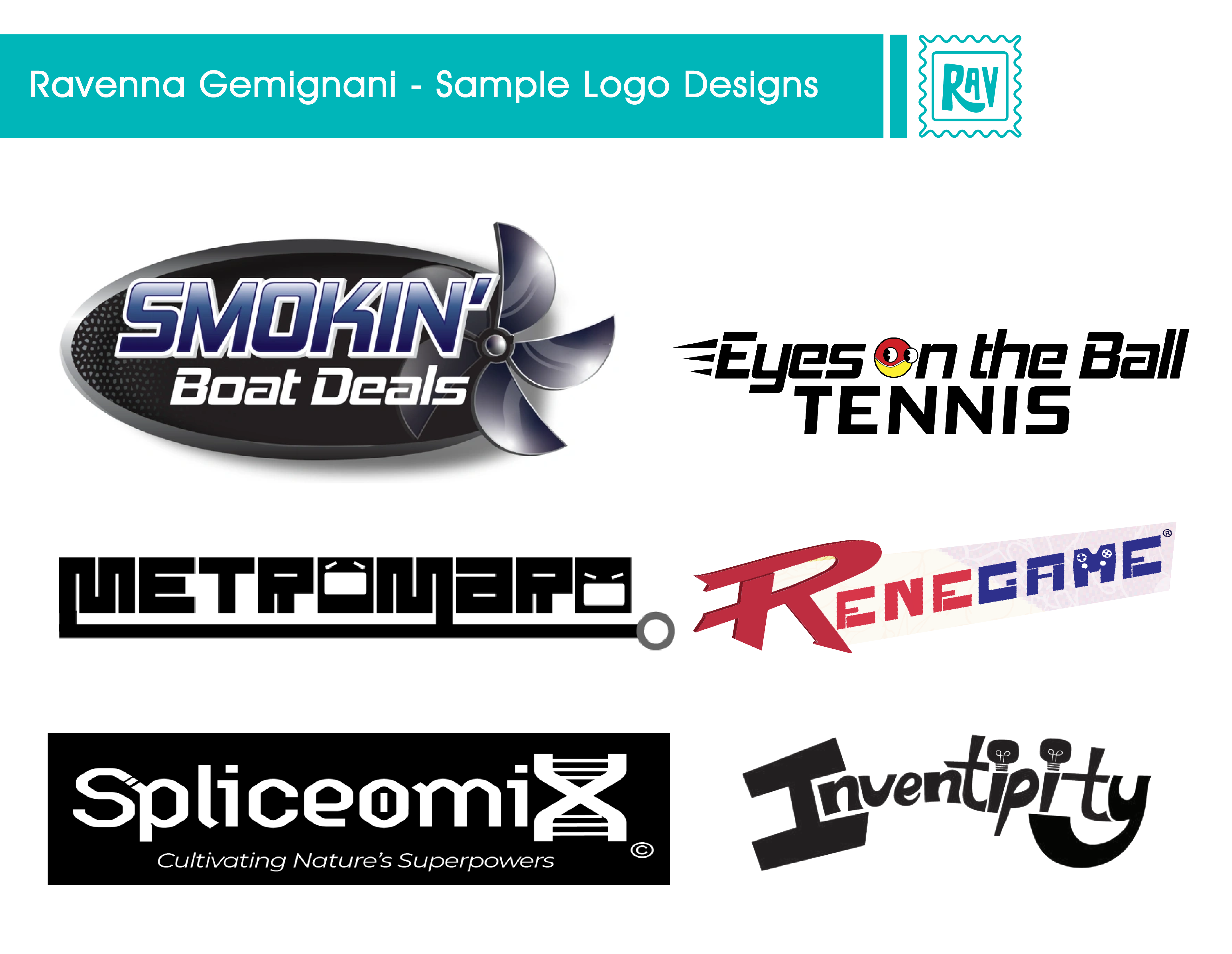 Various logo designs